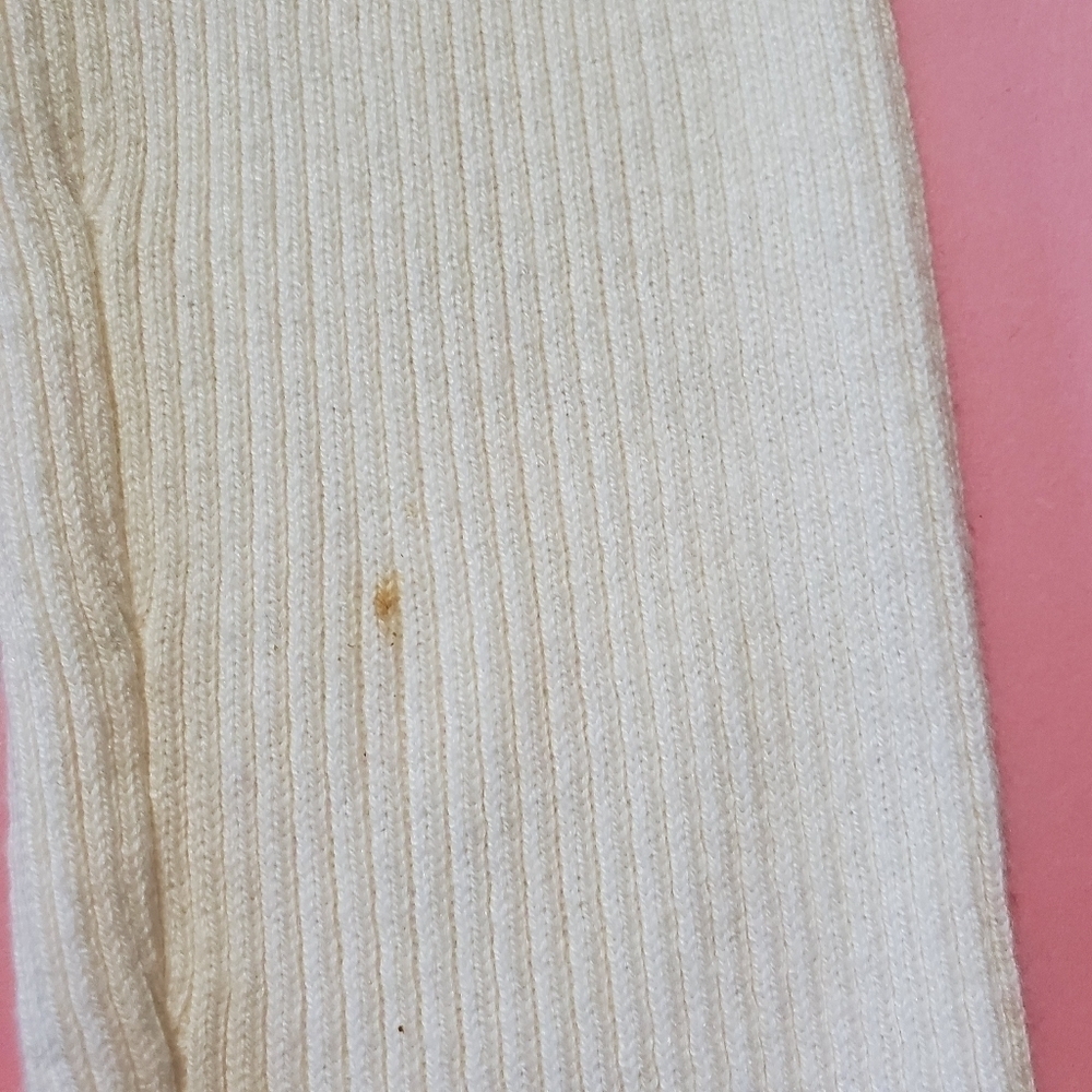 ✨️ DKNY Jeans Cream Off White Knit Sweater ✨️ - Picture 6 of 6
